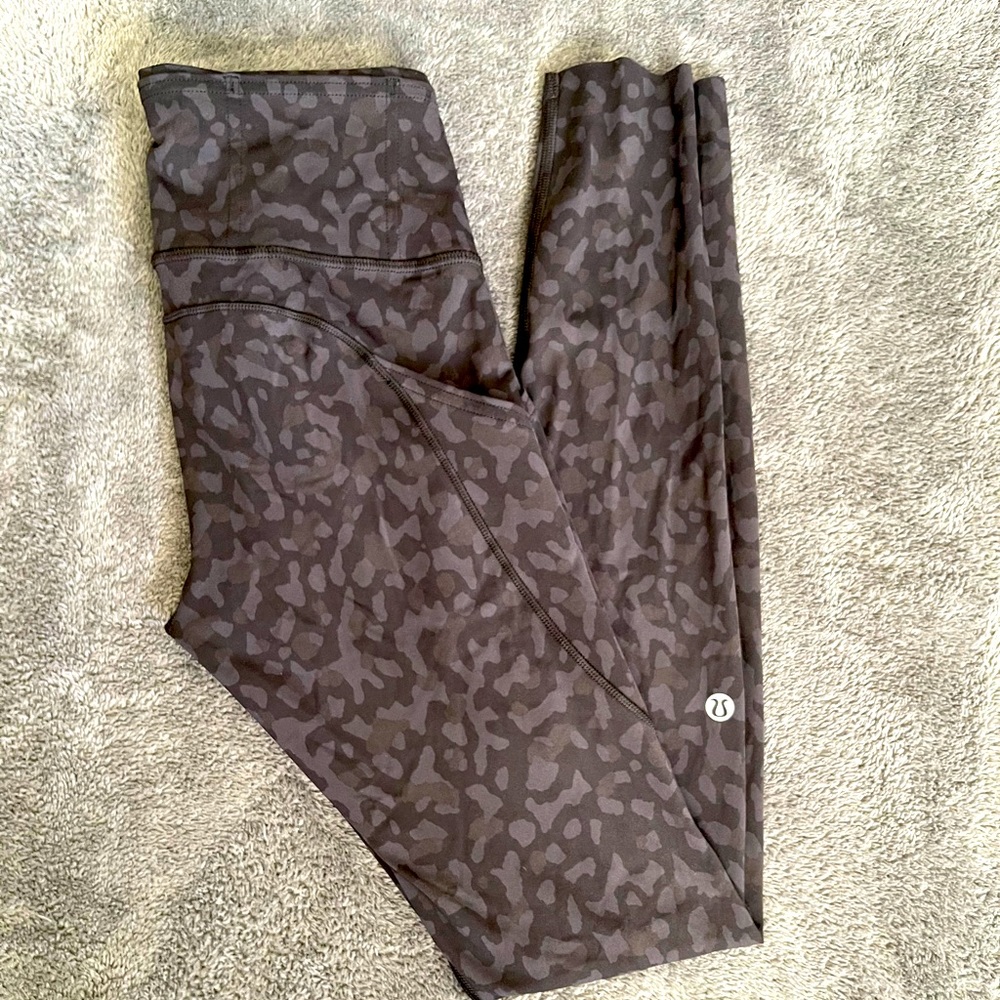 Lululemon fast and free tight II Camo